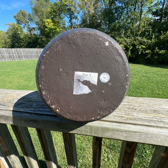 Pier 1 import rustic vintage vase. - Picture 7 of 7